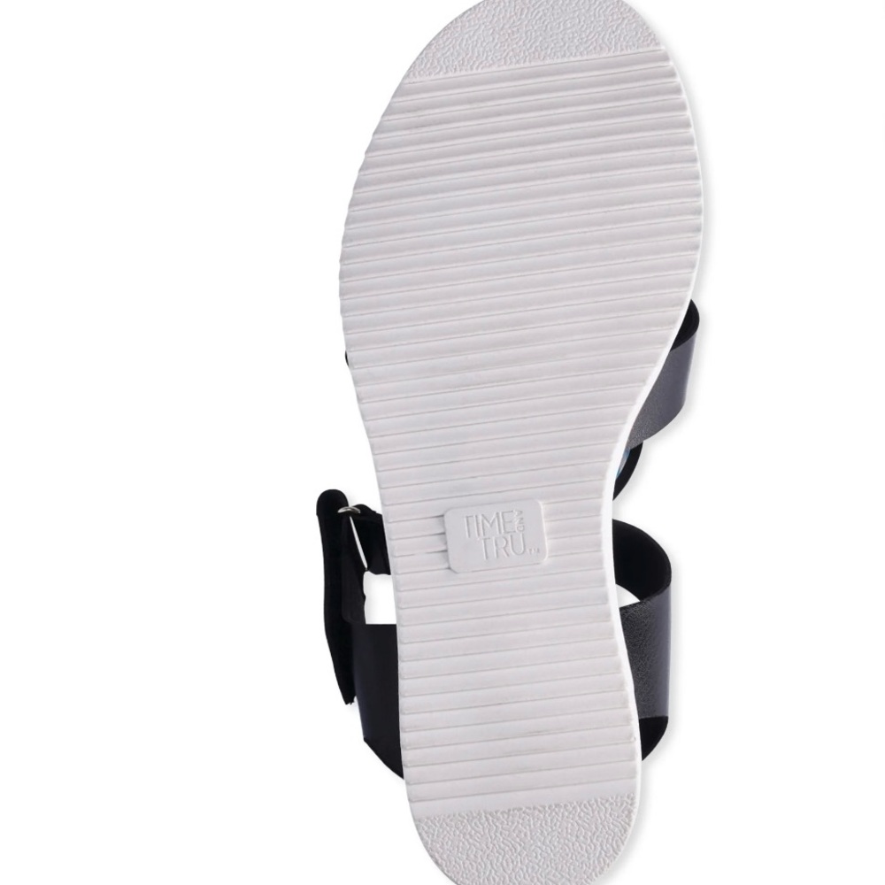 Time and Tru Women's Comfort Sandal-Wide Width Available - Picture 6 of 6